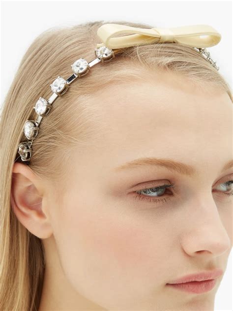 miu miu headband|miu hair clips.